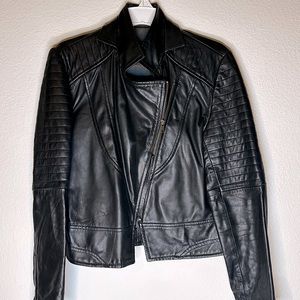 GENUINE LEATHER JACKET sz 7/8